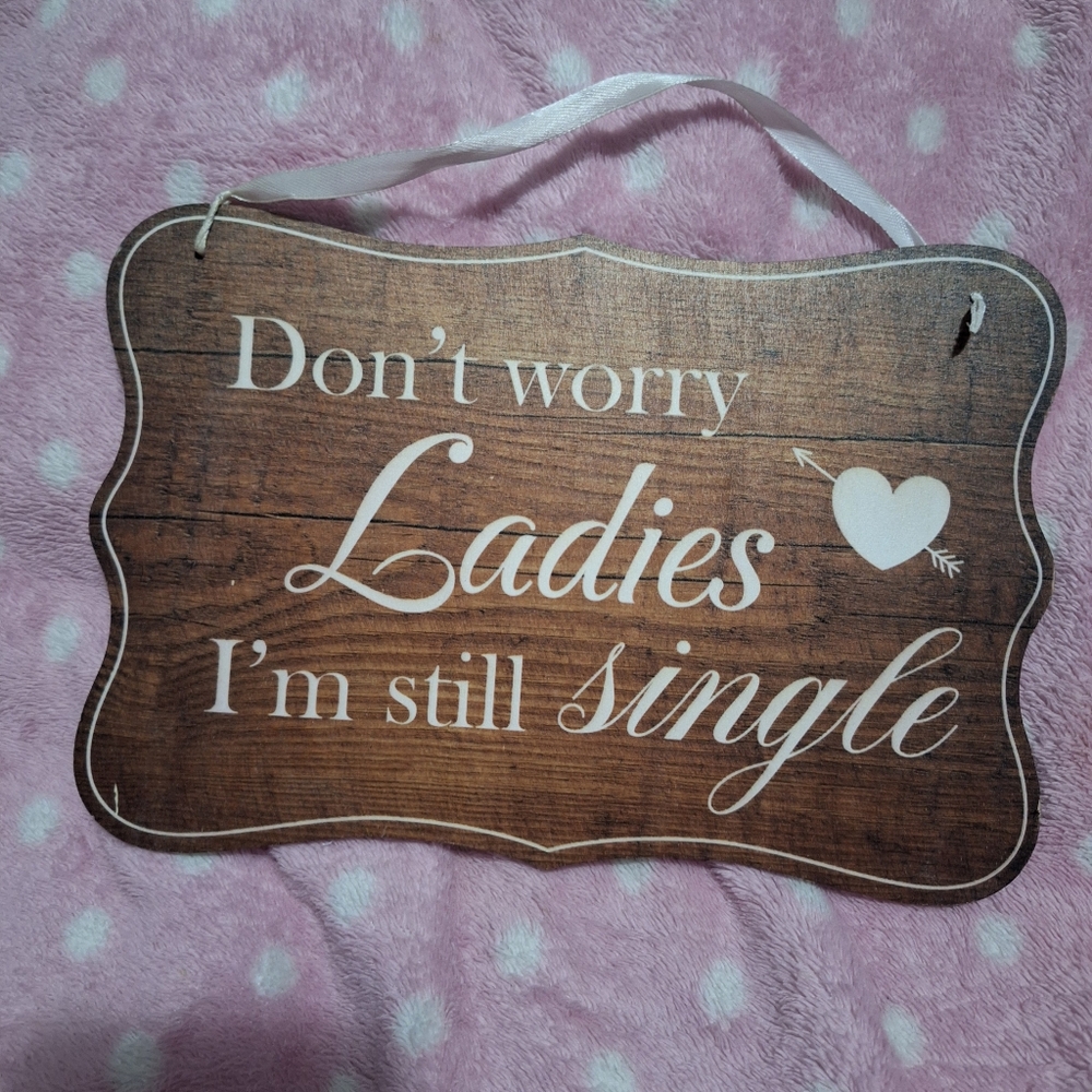 Wood Wedding Sign - Picture 2 of 3